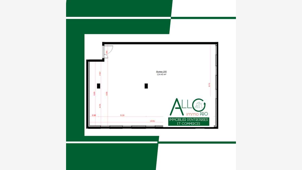A louer bureaux neufs de 135m² à Saint Jean de Luz