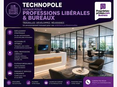 Loue bureaux 326m² divisibles St-Julien-lès-Metz