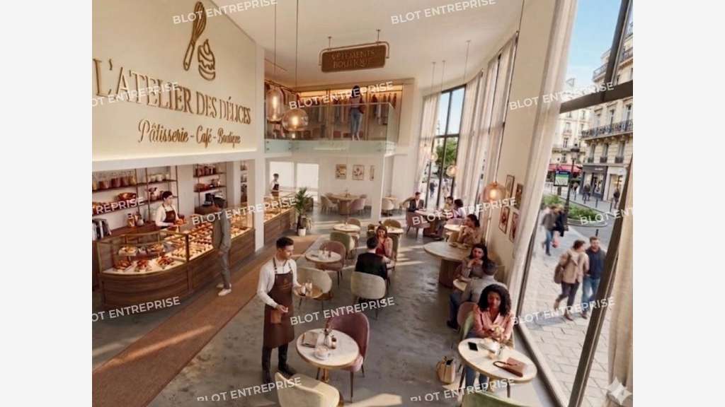 A louer cellule en duplex 136m² axe de Saint-Malo
