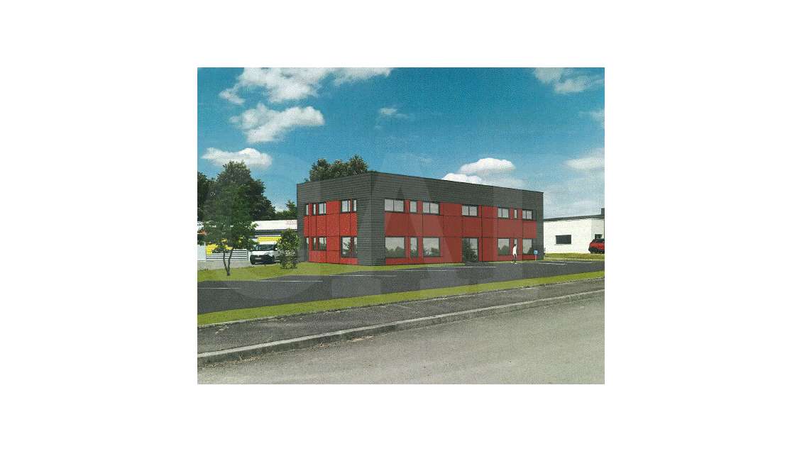 Bureaux 250m² à louer à St Méen Le grand