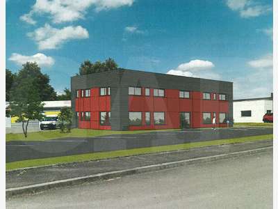 Bureaux 250m² à louer à St Méen Le grand