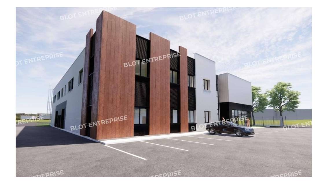 Bureaux neufs 176m² R+1 St Nazaire zone de Brais