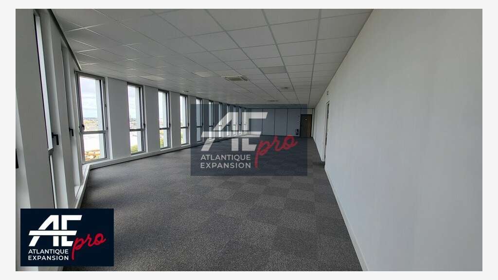 Loue bureaux 408m² entrée de ville Saint Nazaire