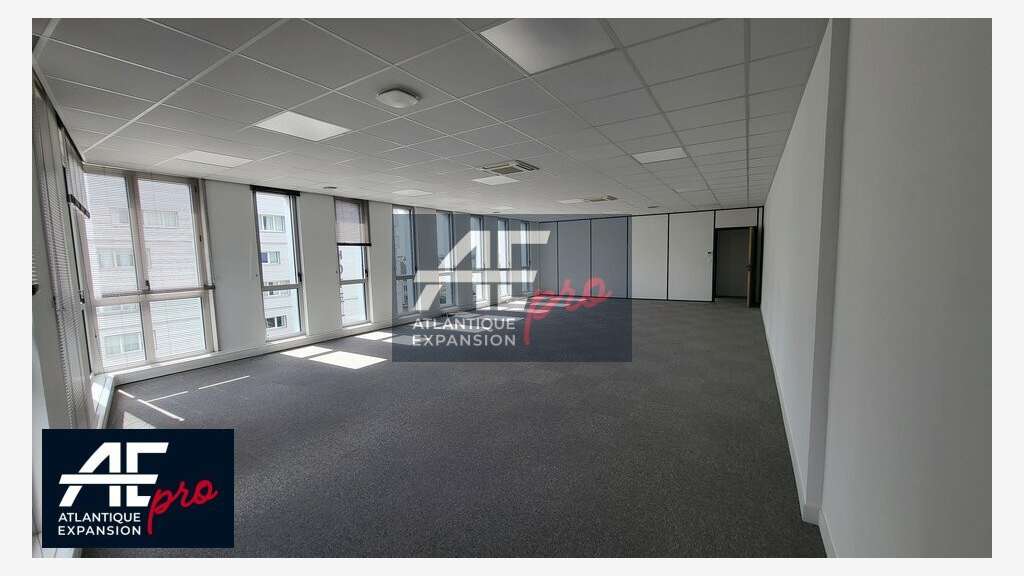 Loue bureaux 408m² entrée de ville Saint Nazaire