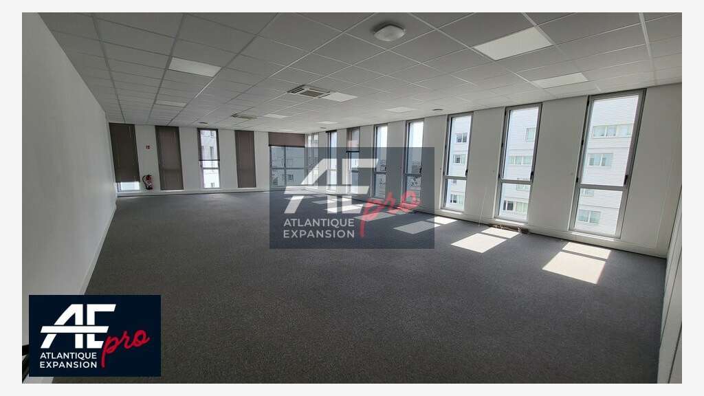 Loue bureaux 408m² entrée de ville Saint Nazaire