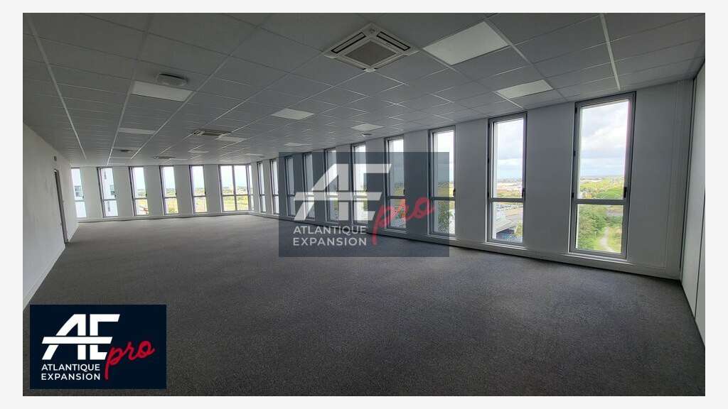 Loue bureaux 408m² entrée de ville Saint Nazaire