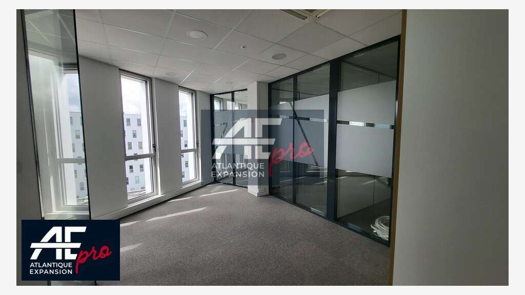 Loue bureaux 408m² entrée de ville Saint Nazaire