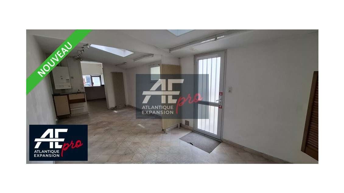 A louer local 100m² avec vitrine à Saint-Nazaire