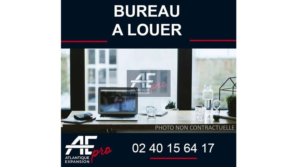 Bureaux 51m² à louer en zone franche St Nazaire
