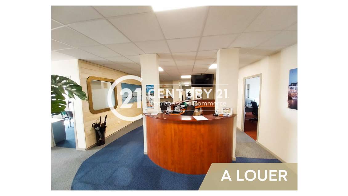 A louer bureaux de 412m² à Saint-Nazaire