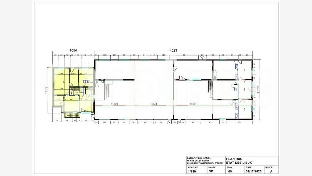 Location bureaux 198m² Pontet zone industrielle