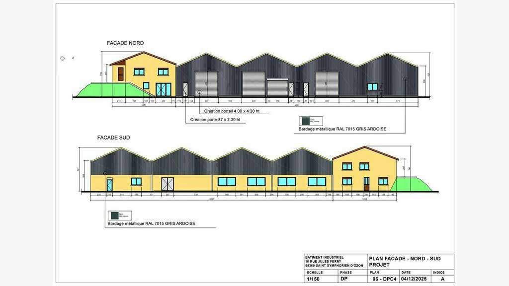 Location bureaux 198m² Pontet zone industrielle