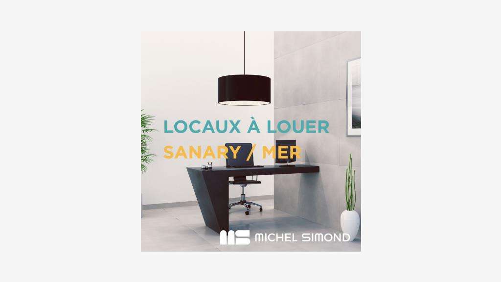 A louer bureau 100m² R+1 à Sanary-sur-Mer