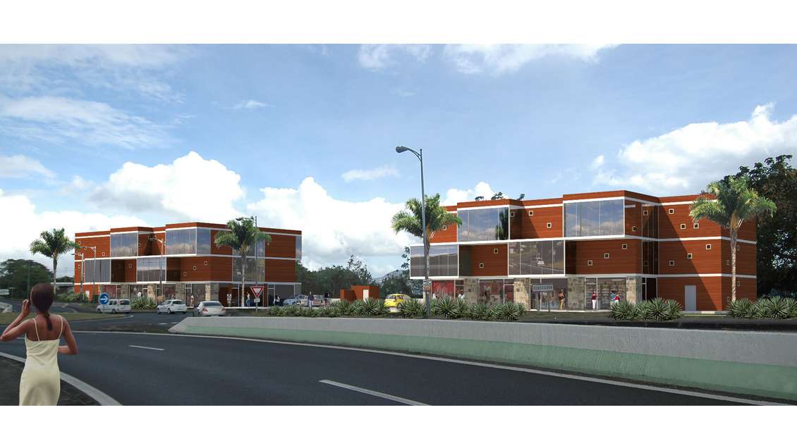 A louer bureaux 57m² R+2 à Schoelcher Kalysta