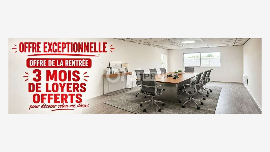 A louer bureaux rénovés 85m² en zc Serres Castets