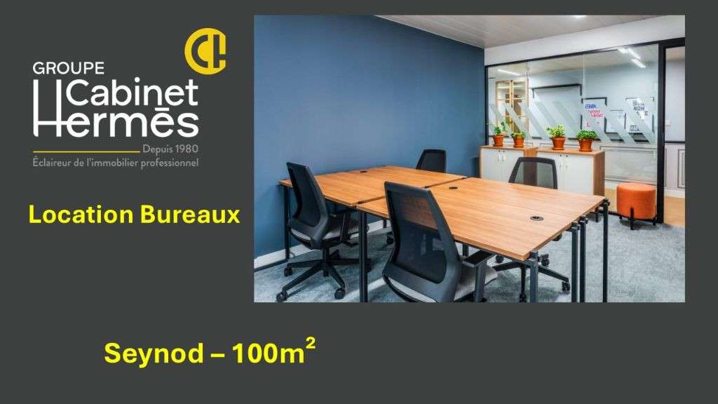 Location bureaux 100m² agglo Annecy