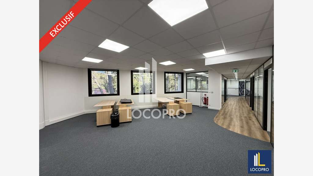 A louer bureaux 234m² RDC à Sophia Antipolis