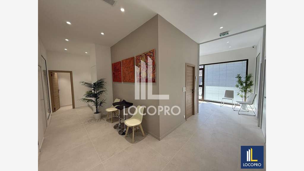 Loue bureaux 120m² empl strat à Sophia Antipolis