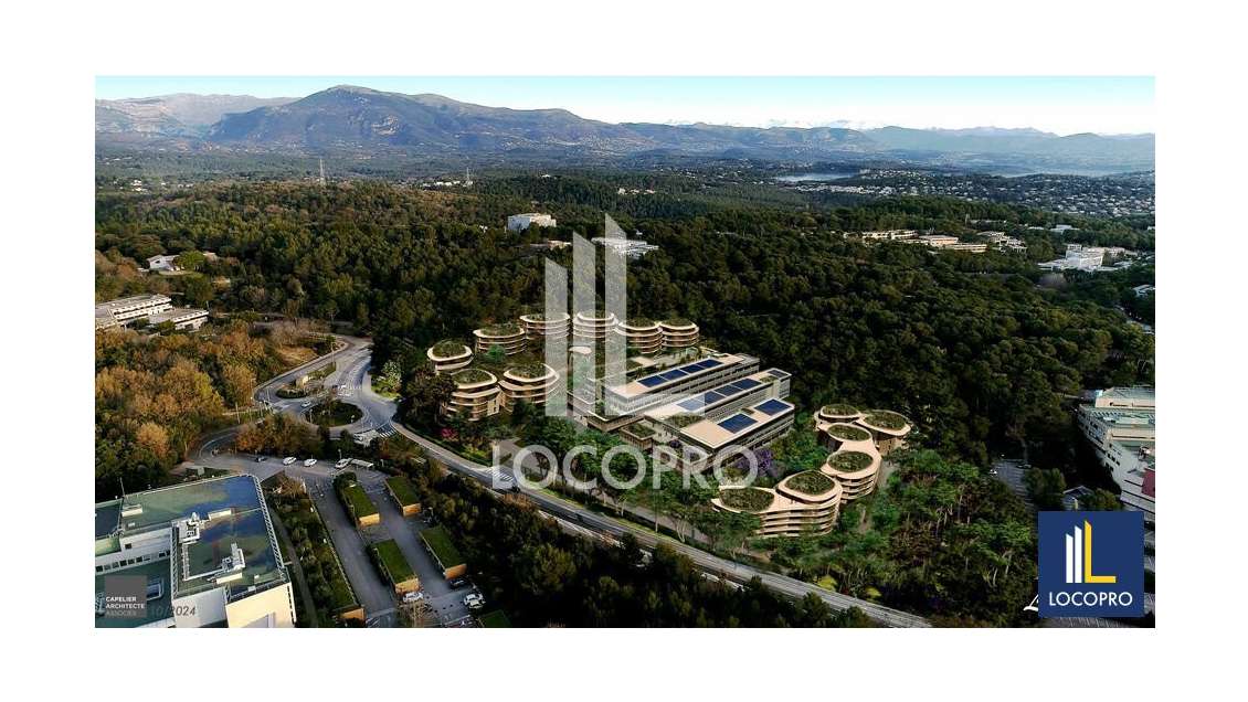 Bureaux neufs à louer à Valbonne - programme La C