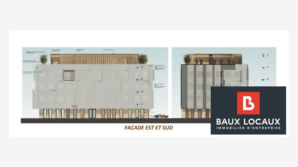 Bureaux neufs à louer zone commerciale à Sorgues