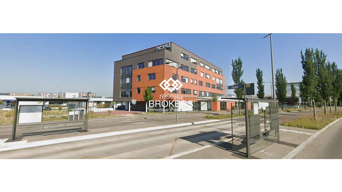 A louer bureaux 845m² R+2 Parc Forges Strasbourg