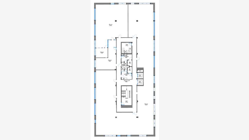 A louer bureaux 845m² R+2 Parc Forges Strasbourg