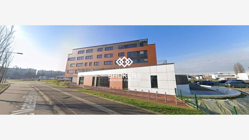 A louer bureaux 845m² R+2 Parc Forges Strasbourg