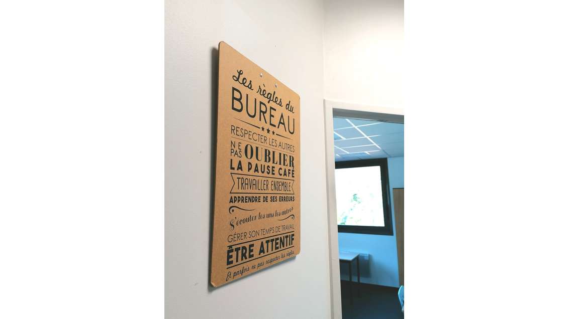 Plateau de bureaux 184m² R+1 à louer Vannes Est