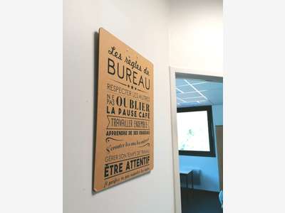 Plateau de bureaux 184m² R+1 à louer Vannes Est
