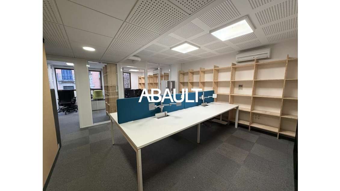 Bureaux meublés 81m² à louer à Toulouse F.Verdier