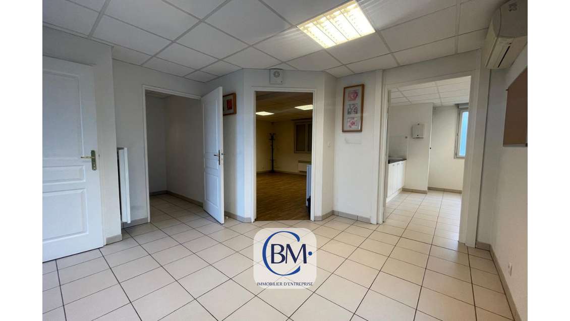 A louer bureaux 63m² Tlse Roseraie Croix-Daurade