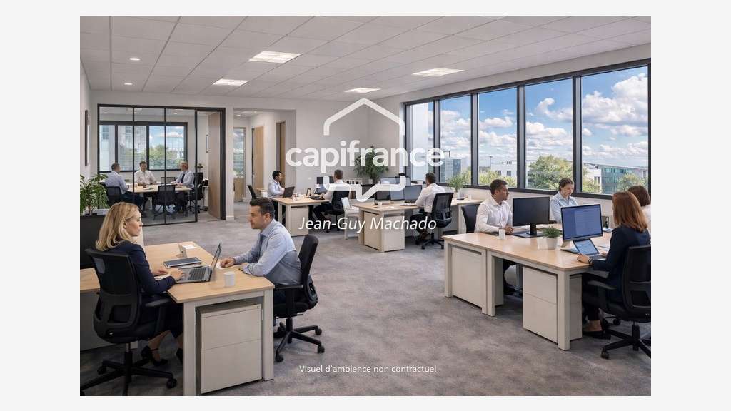 À louer bureaux 214m² 2 000 € HT HC Toulouse Ouest