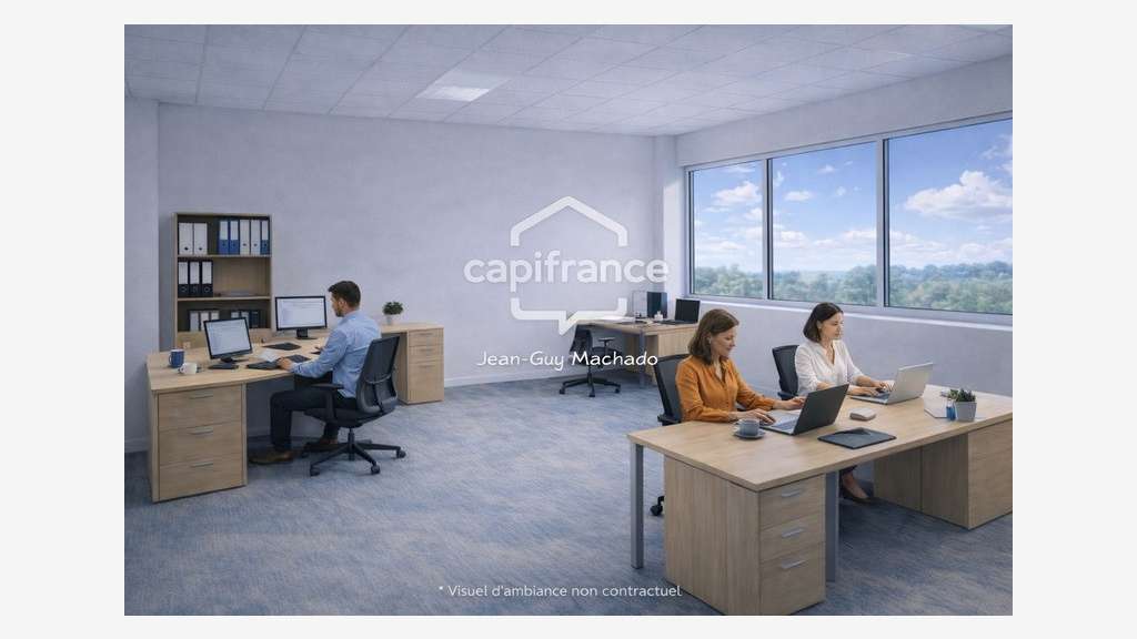 À louer bureaux 50m² 521€ HT HC R+1 Toulouse Ouest