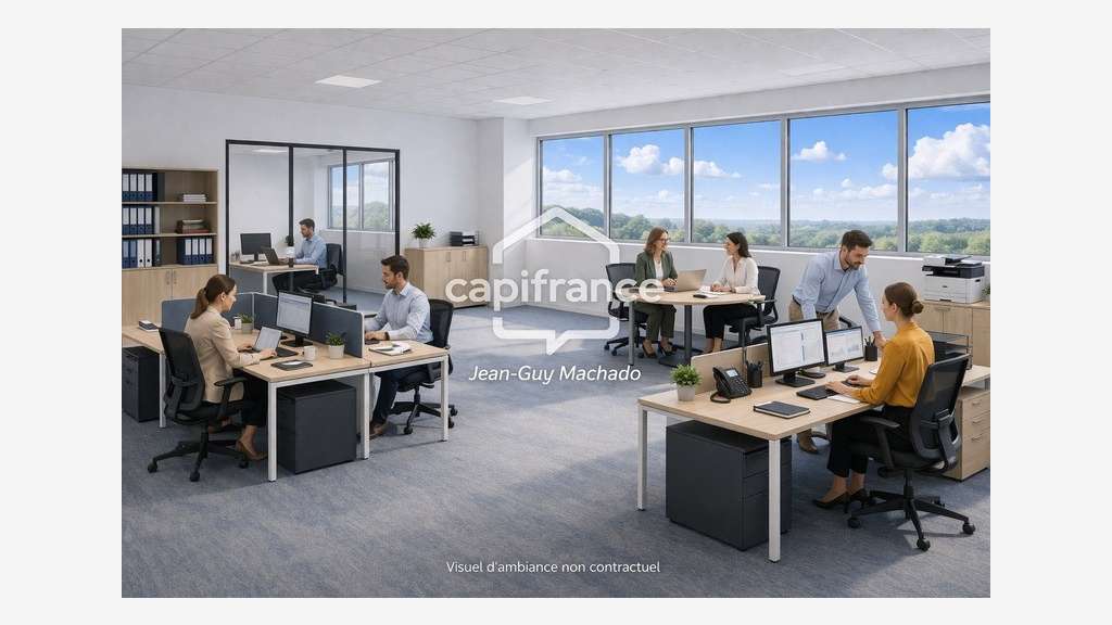 À louer bureaux 80m² 800 € HT HC Toulouse Ouest