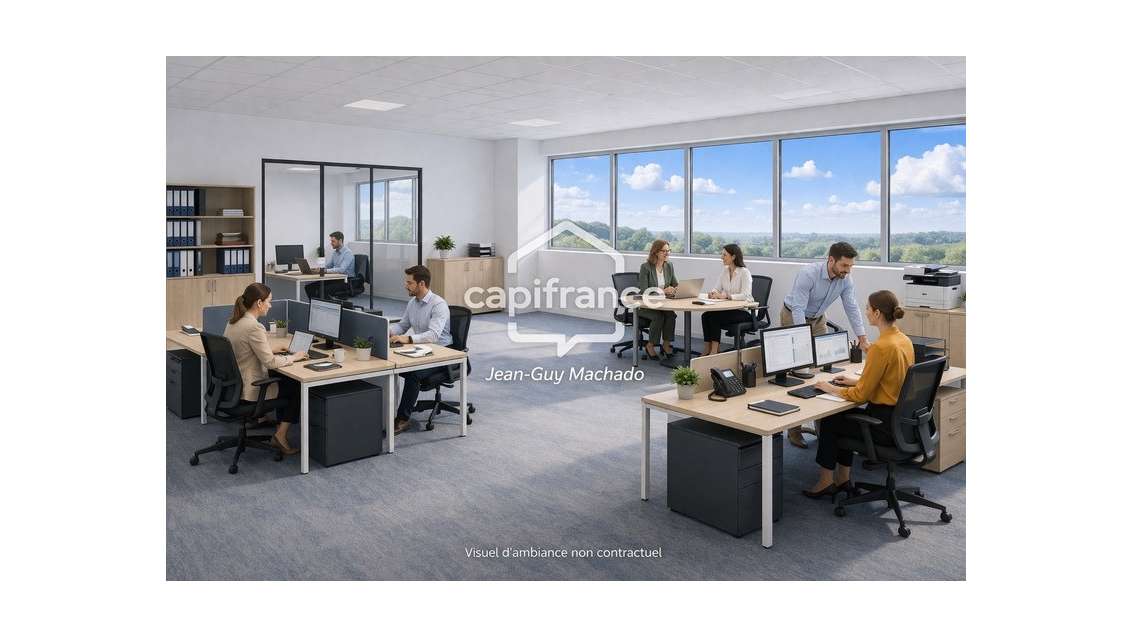 À louer bureaux 80m² 800 € HT HC Toulouse Ouest