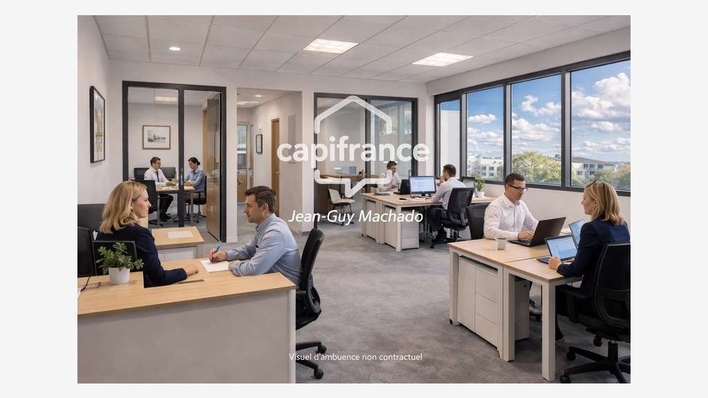 À louer bureaux 127m² Toulouse Sud avec parking