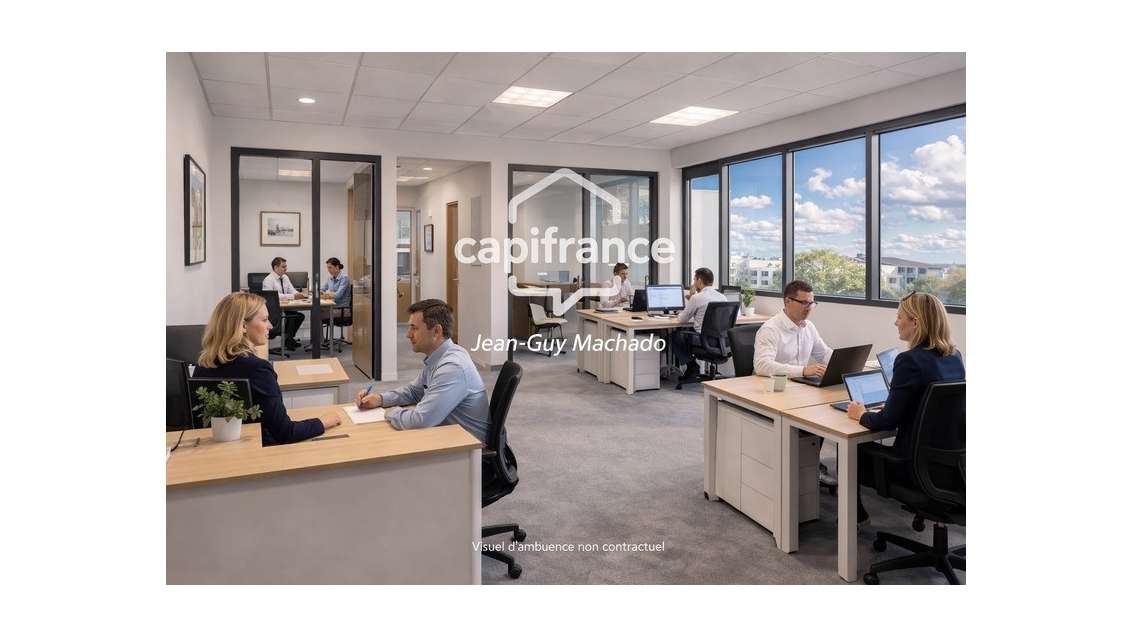 À louer bureaux 127m² Toulouse Sud avec parking