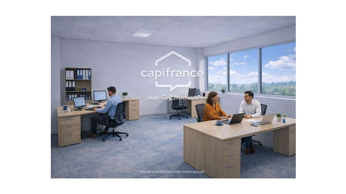 À louer bureaux lumineux de 53m² à Toulouse Ouest