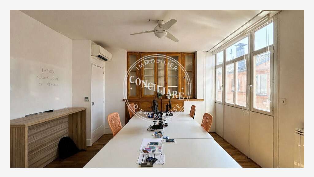 Location bureaux 130m² Toulouse secteur Grand Rond