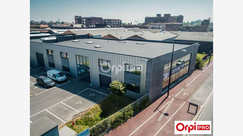 A louer bureaux de 120m² en R+1 en za de Tourcoing