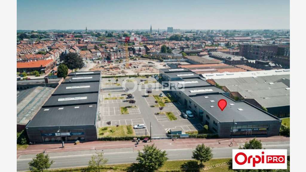 A louer bureaux de 120m² en R+1 en za de Tourcoing