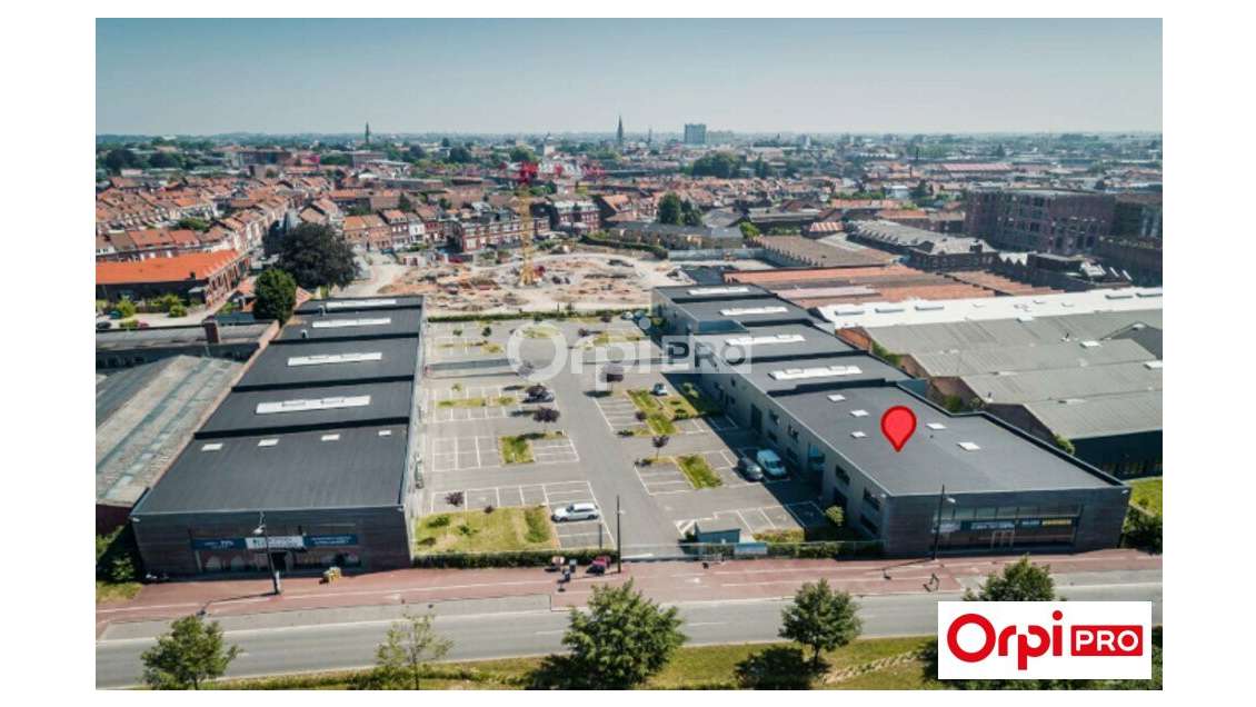 A louer bureaux de 120m² en R+1 en za de Tourcoing