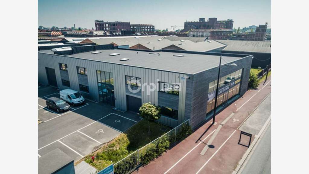A louer bureau de 60m² en R+1 en ZA à Tourcoing