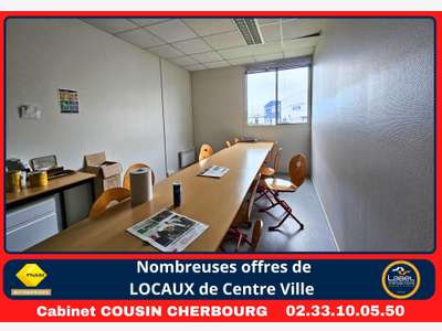 A louer bureaux 433m² empl pratique à Tourlaville