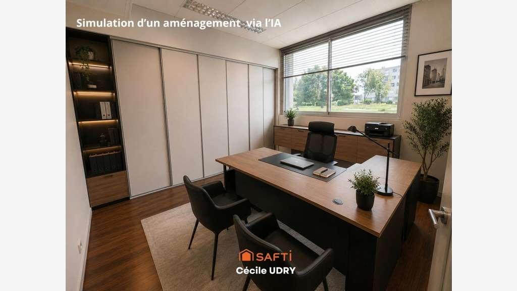 Bureau 90m² à louer parfait pour coworking Tours