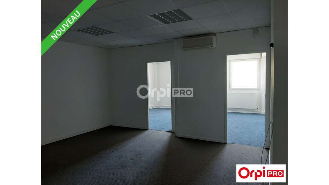 Bureau 80m² R+1 à louer zone Mozart à Valence