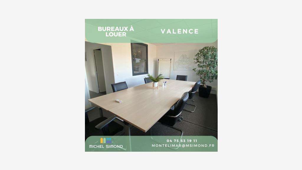 A louer bureaux 160m² à Valence