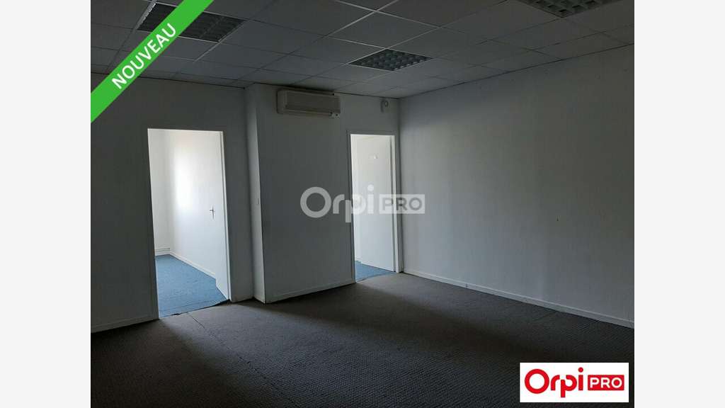 Bureau 80m² R+1 à louer zone Mozart Valence
