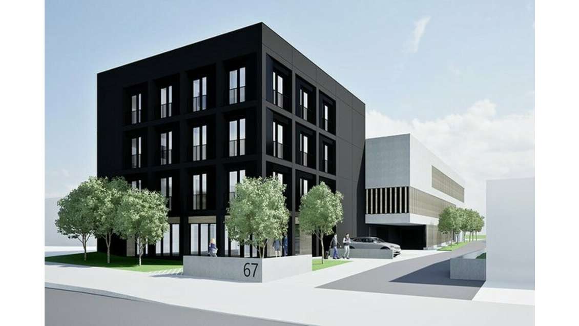 A louer bureaux 1825m² immeuble R+3 à Vannes Ouest