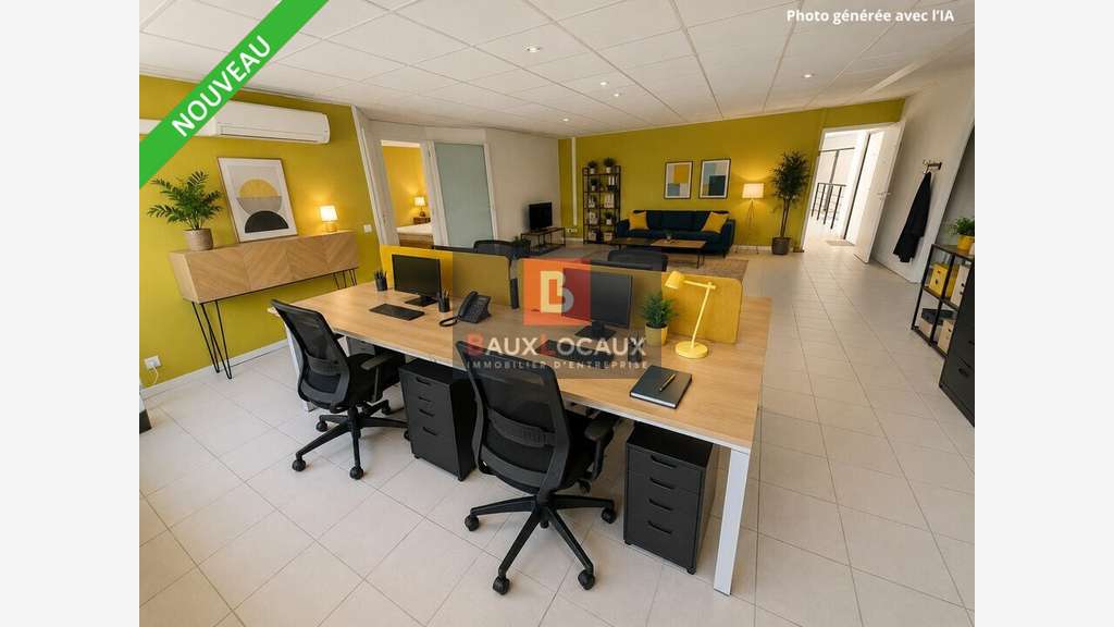 A louer bureau de 110m² au 1er étage à Venelles